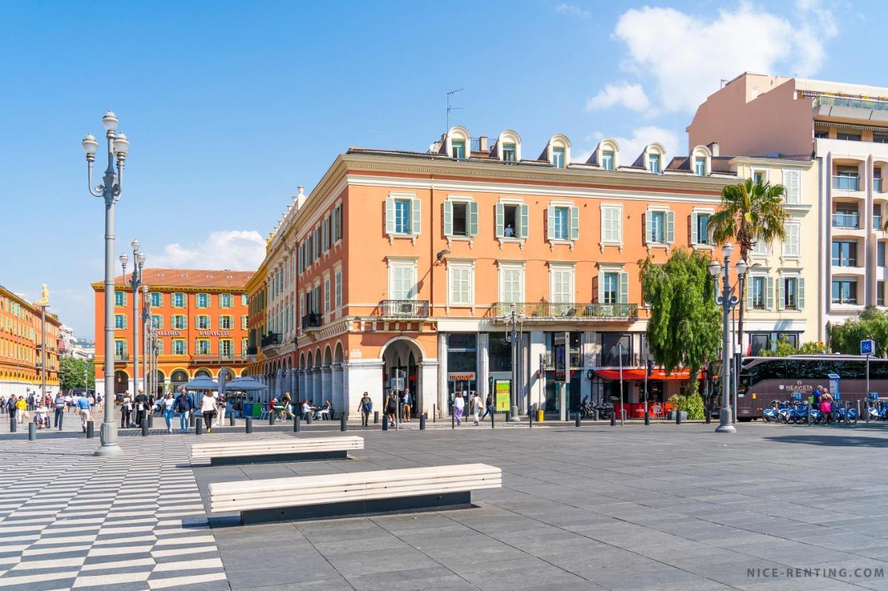 Nice Renting - 13 Massena - Live A Dream Luxury Loft - Place Massena Luaran gambar